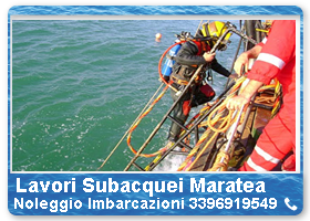 LAVORI SUBACQUEI MARATEA PORTI D'ITALIA